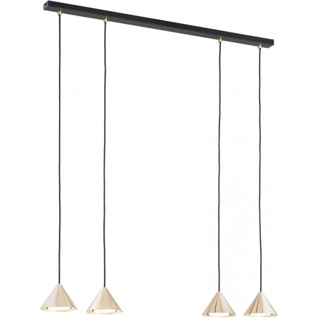 Lampa Wisząca Złota 4-punktowa ELIT | Emibig