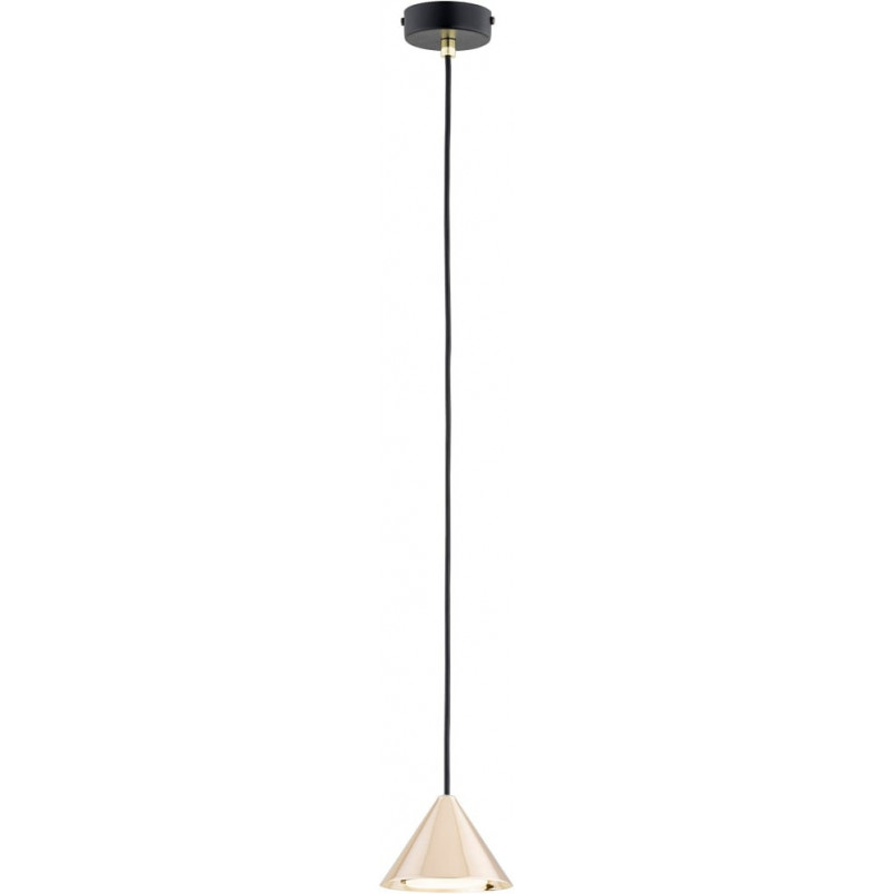 Lampa Wisząca Stożek Elit Złota Emibig - Elegancki Design