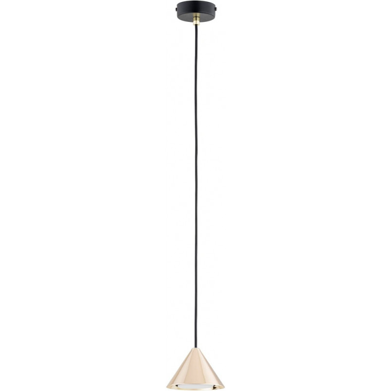 Lampa Wisząca Stożek Elit Złota Emibig - Elegancki Design