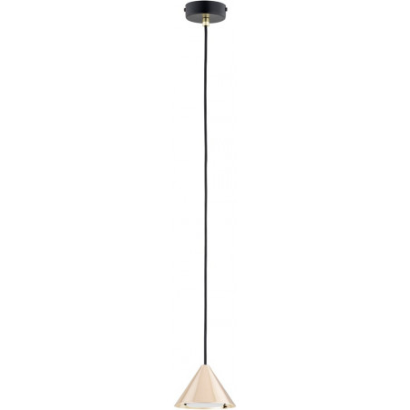 Lampa Wisząca Stożek Elit Złota Emibig - Elegancki Design