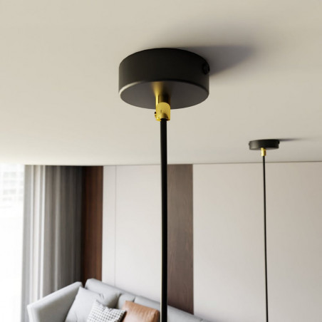 Lampa Wisząca Stożek Elit Złota Emibig - Elegancki Design