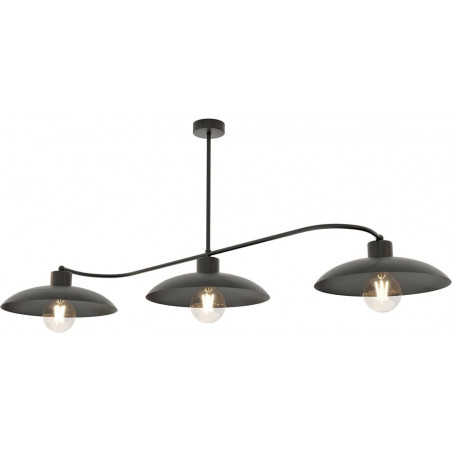 Lampa Sufitowa Loft Foster Czarna | Emibig