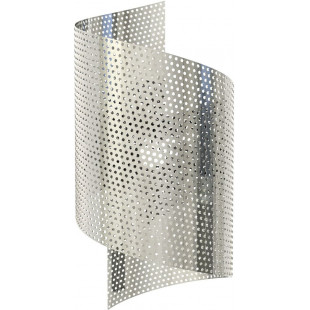 Kinkiet ażurowy Spiral chrom Emibig - Nowoczesny design
