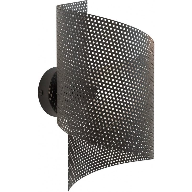 Kinkiet ażurowy Spiral czarny Emibig - Stylowe oświetlenie