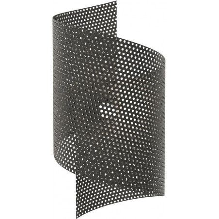 Kinkiet ażurowy Spiral czarny Emibig - Stylowe oświetlenie