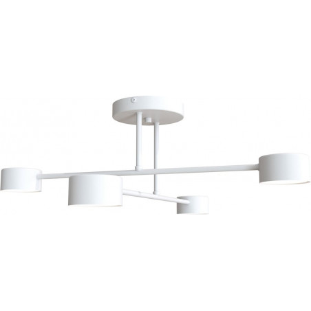 Lampa Sufitowa 4-punktowa Halo IV biała | Emibig