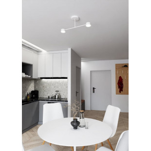 Lampa Sufitowa Halo II 60cm Biała Emibig | Nowoczesne Oświetlenie