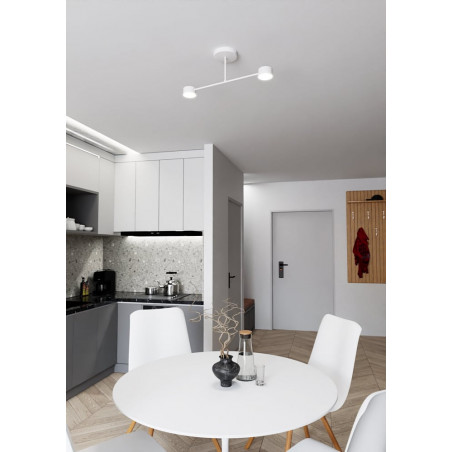 Lampa Sufitowa Halo II 60cm Biała Emibig | Nowoczesne Oświetlenie