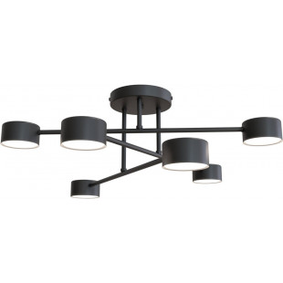 Lampa sufitowa 6 punktowa Halo VI 60cm czarna Emibig