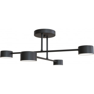 Lampa sufitowa 4 punktowa Halo IV 60cm czarna Emibig