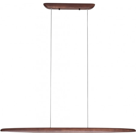 Lampa wisząca drewniana Woody LED 130cm | MaxLight