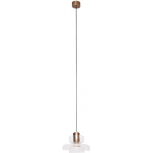 Lampa wisząca Signature LED - MaxLight | Szkło, Mosiądz