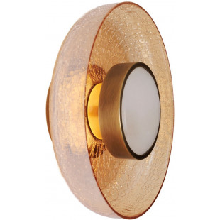 Kinkiet Signature LED - Bursztynowy, Szklany - MaxLight