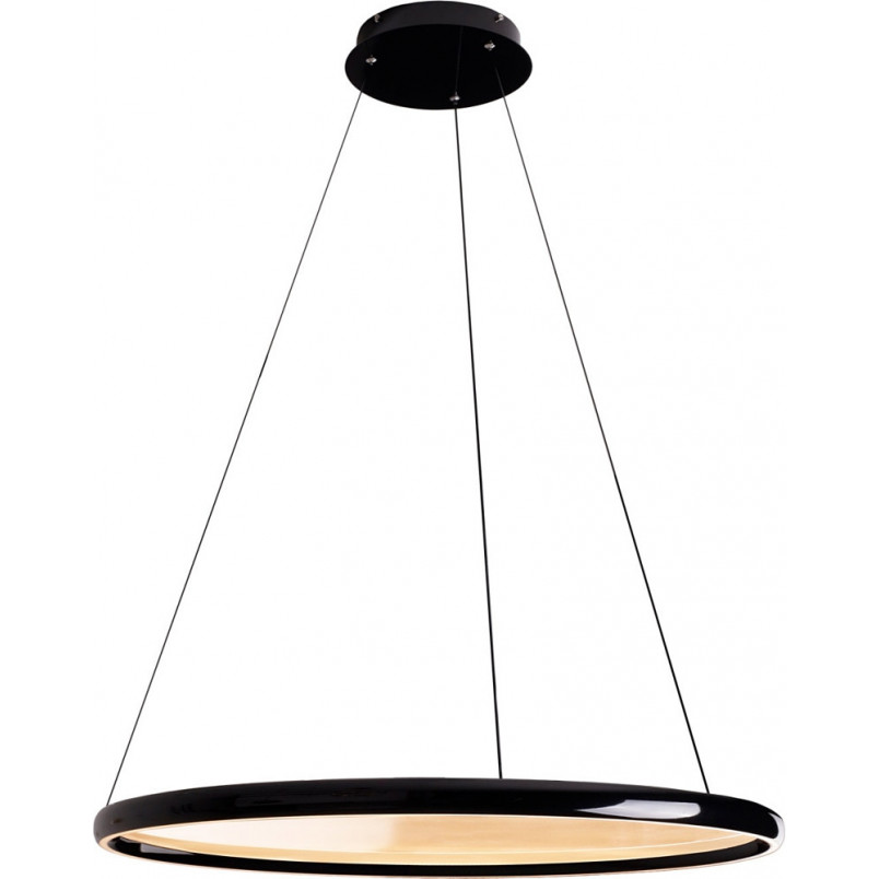 Lampa wisząca czarna LED MaxLight | Pilot, 81cm