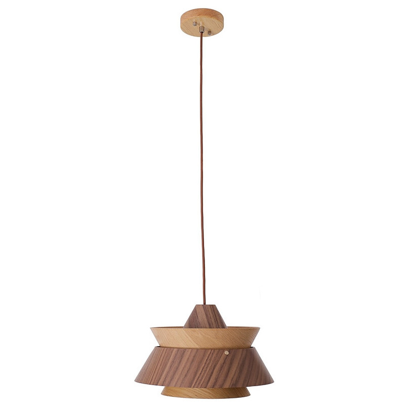 Lampa Wisząca Drewniana Kioto | MaxLight - Skandynawski Design