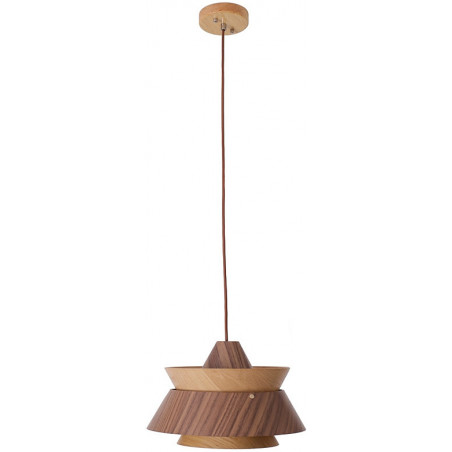 Lampa Wisząca Drewniana Kioto | MaxLight - Skandynawski Design