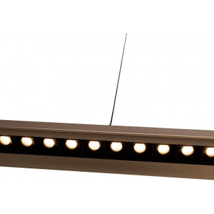 Lampa wisząca LED Jo-Jo Simple | MaxLight - Złota, 124cm