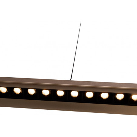 Lampa wisząca LED Jo-Jo Simple | MaxLight - Złota, 124cm