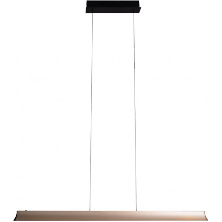 Lampa wisząca LED Jo-Jo Simple | MaxLight - Złota, 124cm
