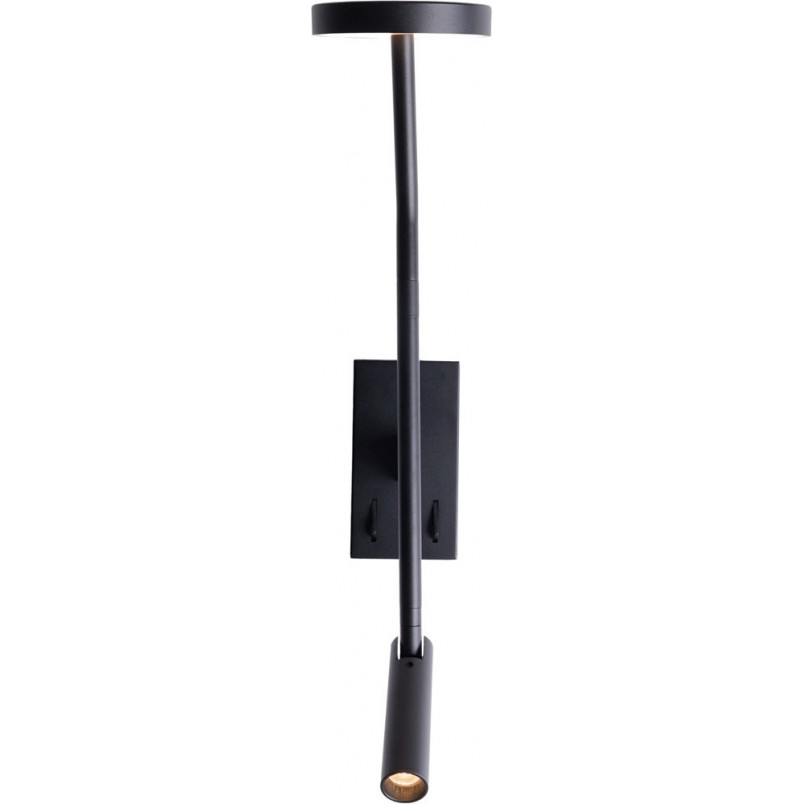 Kinkiet Ibiza LED czarny MaxLight - Lampa do czytania