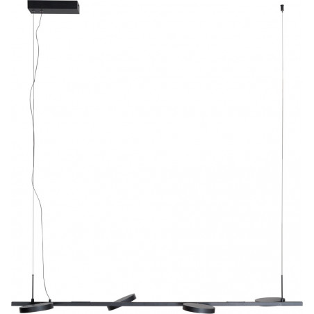 Lampa wisząca Ibiza LED 120cm czarna | MaxLight - Nowoczesne oświetlenie