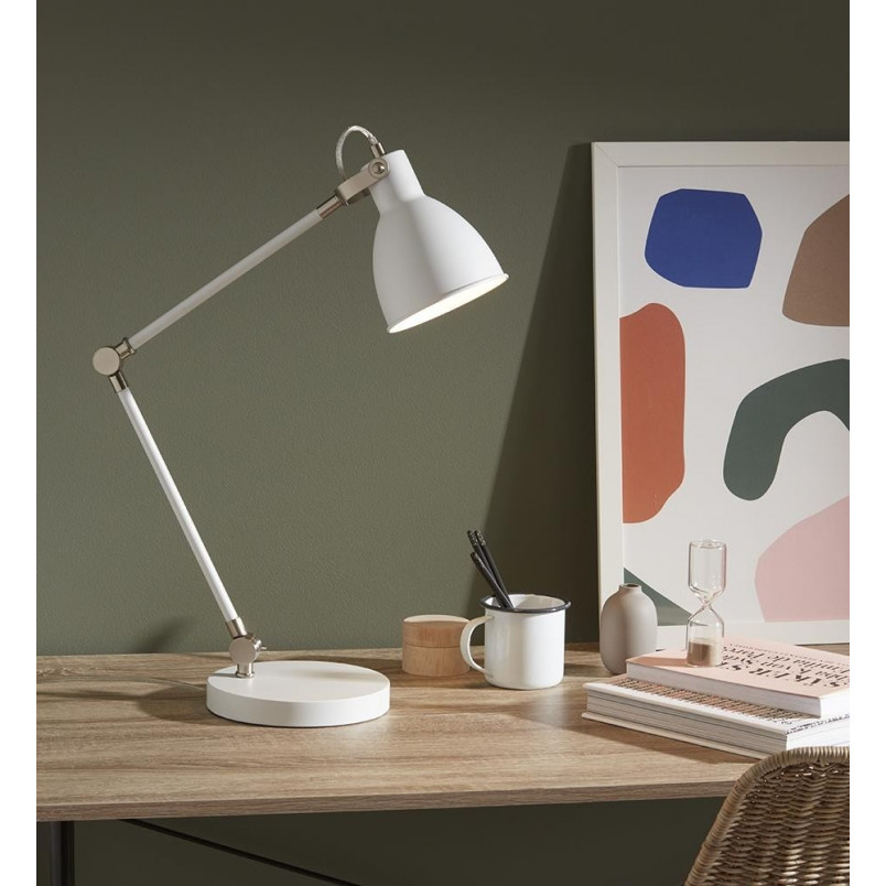 Lampa biurkowa biała House | Markslojd - Nowoczesny design