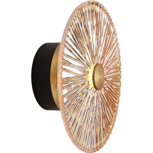 Kinkiet Allure LED - Złoty, Szklany, MaxLight | Oświetlenie Glamour