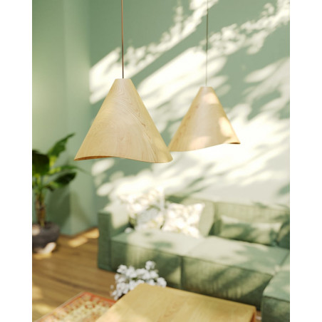 Lampa wisząca Sakura | Drewno Dąb | MaxLight - Kup Teraz!