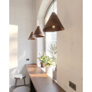 Lampa Wisząca Sakura | Drewno, Skandynawski Styl | MaxLight