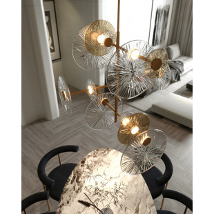 Lampa Sufitowa Allure LED Złota - MaxLight | Elegancki Design