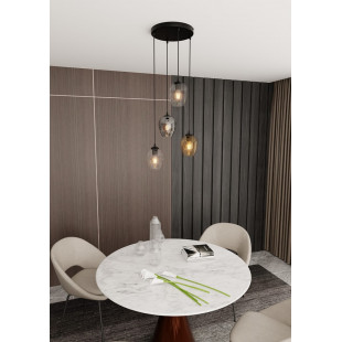 Lampa wisząca szklana Istar IV - Emibig | Nowoczesny Design