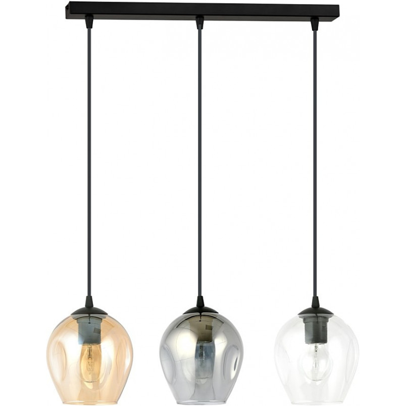 Lampa wisząca Istar III | Szkło, Multikolor | Emibig