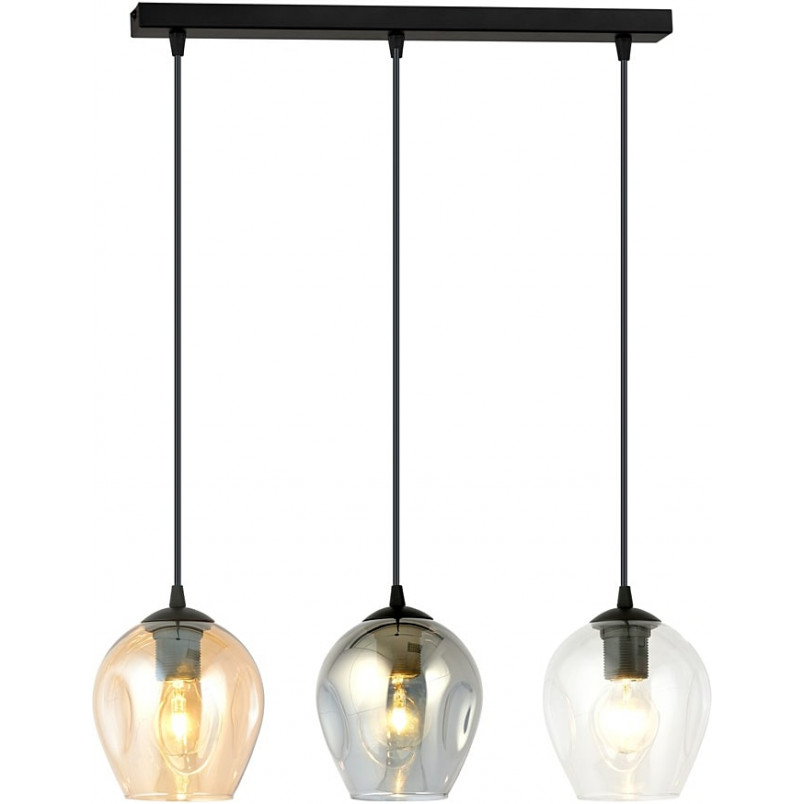 Lampa wisząca Istar III | Szkło, Multikolor | Emibig