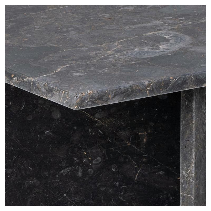 Stolik kawowy Actona Vega: Brązowy marmur, 140x70cm | Luksusowy design