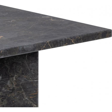 Stolik kawowy Actona Vega: Brązowy marmur, 140x70cm | Luksusowy design
