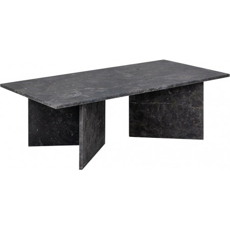 Stolik kawowy Actona Vega: Brązowy marmur, 140x70cm | Luksusowy design