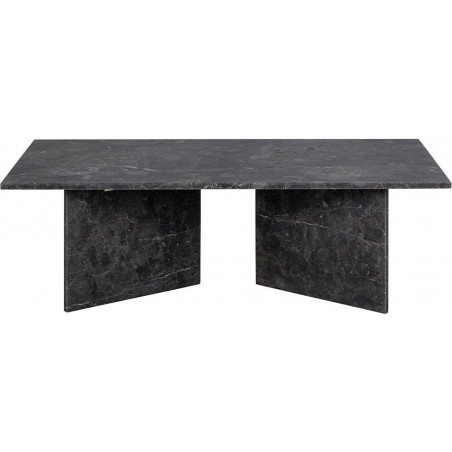 Stolik kawowy Actona Vega: Brązowy marmur, 140x70cm | Luksusowy design