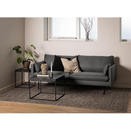 Stolik kwadratowy Barossa Actona | Czarny marmur - Kup online