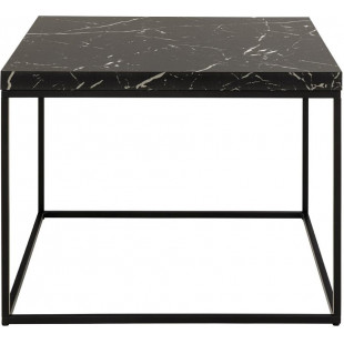 Stolik kwadratowy Barossa Actona | Czarny marmur - Kup online