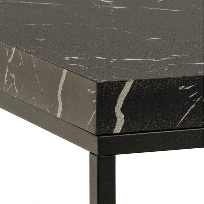 Stolik kwadratowy Barossa Actona | Czarny marmur - Kup online
