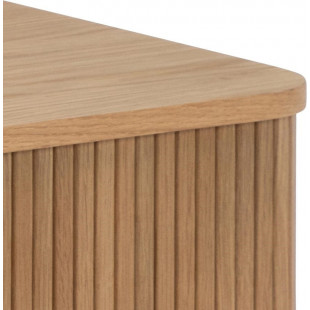 Stolik Langley Actona | 130x70cm | Schowek | Dąb