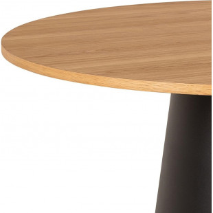 Stół Actona Soli dąb/czarny 120cm - Stylowy design | Sklep meblowy