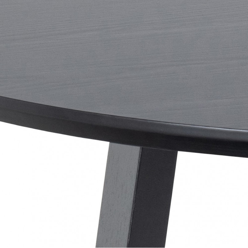 Stół okrągły Malika Actona | Czarny fornir 120cm