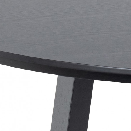 Stół okrągły Malika Actona | Czarny fornir 120cm