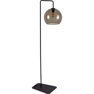 Lampa podłogowa szklana kula Monaco Dymiona marki Nowodvorski