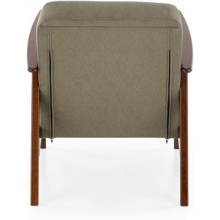 Fotel PRL Milano Halmar: Komfortowy design w kolorze oliwkowym