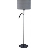 Lampa podłogowa Hotel Plus szara/czarna | Nowodvorski