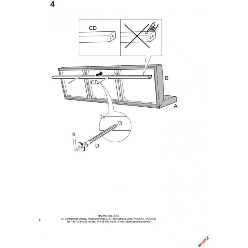 Sofa 3-osobowa PRL Halmar: Design i Komfort | Milano 175cm