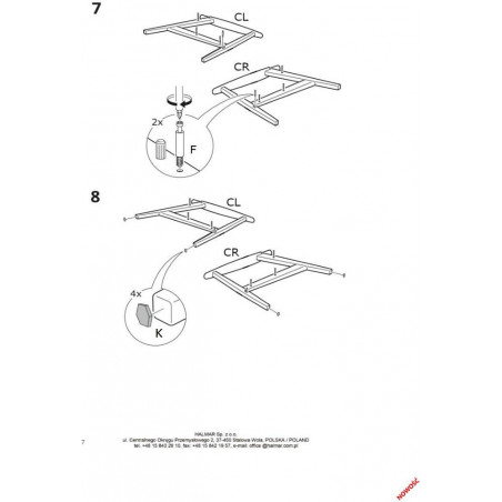 Sofa 3-osobowa PRL Halmar: Design i Komfort | Milano 175cm
