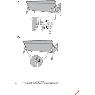 Sofa 3-osobowa PRL Halmar: Design i Komfort | Milano 175cm
